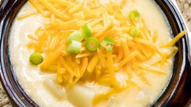 Hash brown potato soup