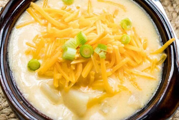 Hash brown potato soup