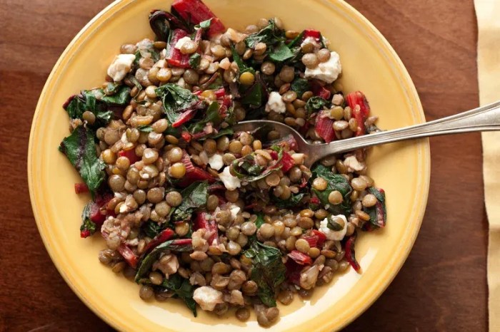 Roasted swiss chard with feta