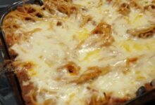 The best spaghetti casserole