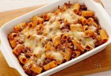 Baked rigatoni for a crowd