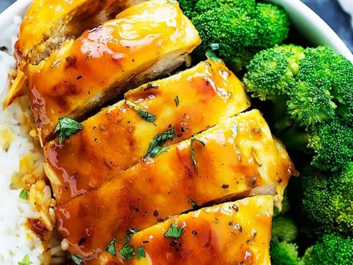 Baked honey mustard chicken