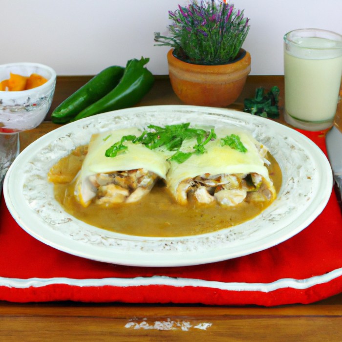 Grandma kays chicken enchiladas