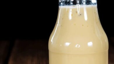 Homemade flax seed milk