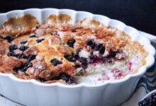 Best in show blackberry cobbler