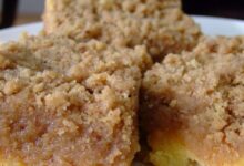 Outrageously buttery crumb cake