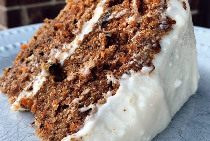 Chef johns carrot cake