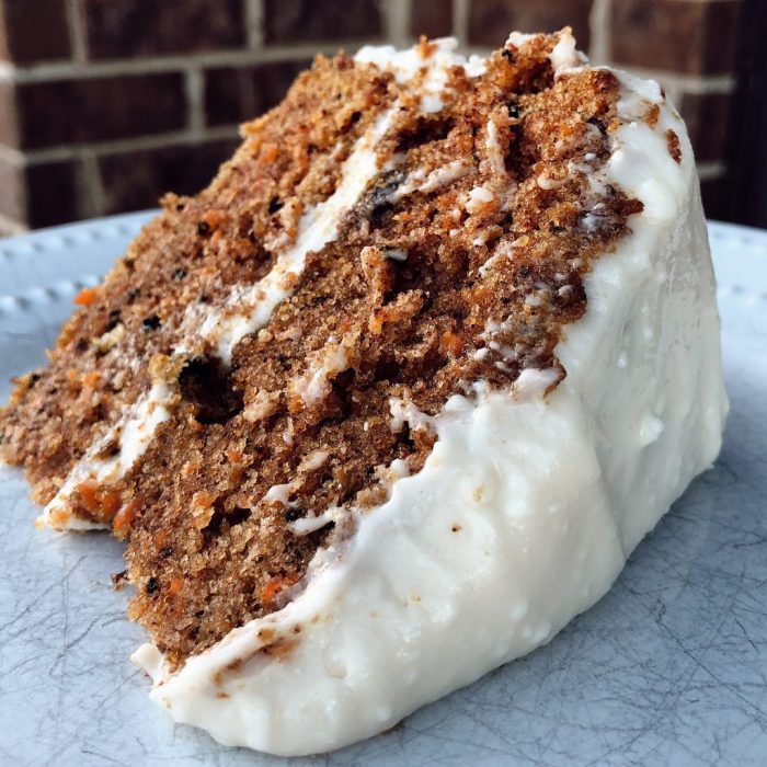 Chef johns carrot cake