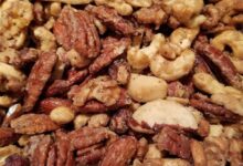 Sweet salty spicy party nuts