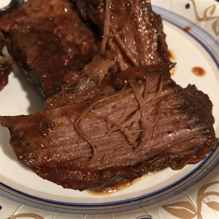 Cousin davids slow cooker brisket