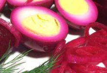 Pennsylvania dutch pickled beets and eggs