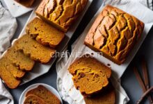 No knead holiday pumpkin bread