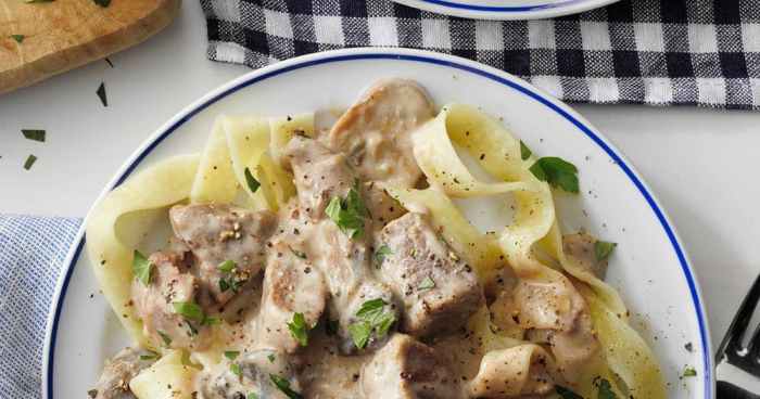 Stroganoff crunchycreamysweet minute dinner recipes crunchy sweet