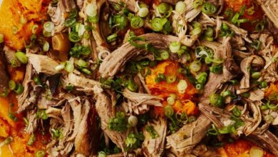 Cider braised pork shoulder