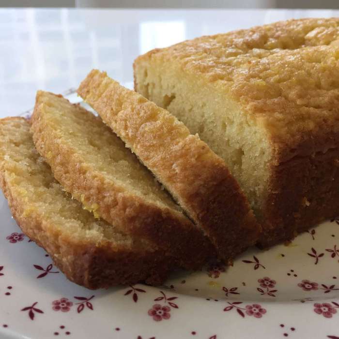 Easy lemon curd pound cake