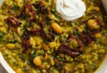 Ash e jow iranianpersian barley soup