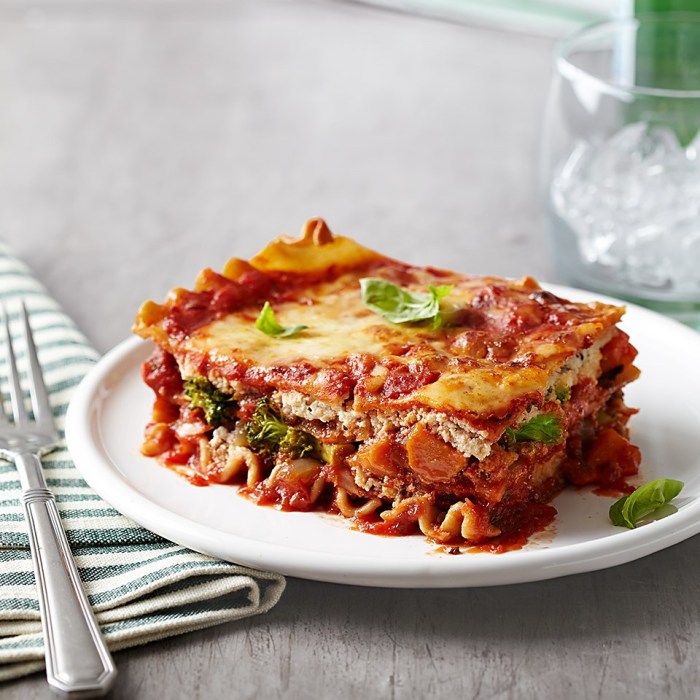 Worlds best now vegetarian lasagna