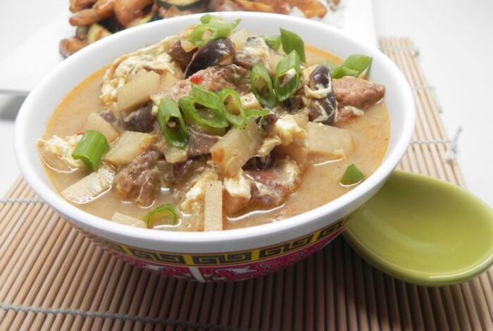 Pork and bamboo shoots