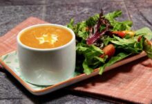 Cream of sweet potato soup