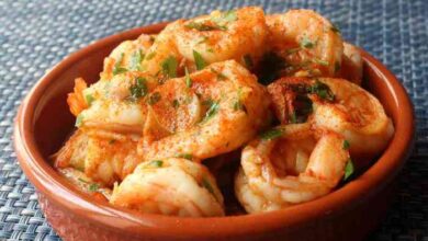 Spanish garlic shrimp gambas al ajillo