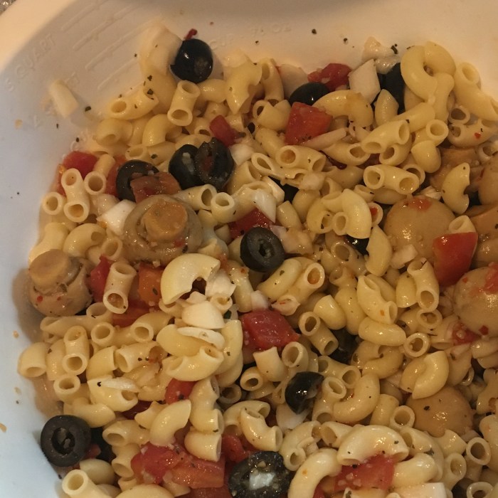 Pasta salad recipes rotini wheat whole