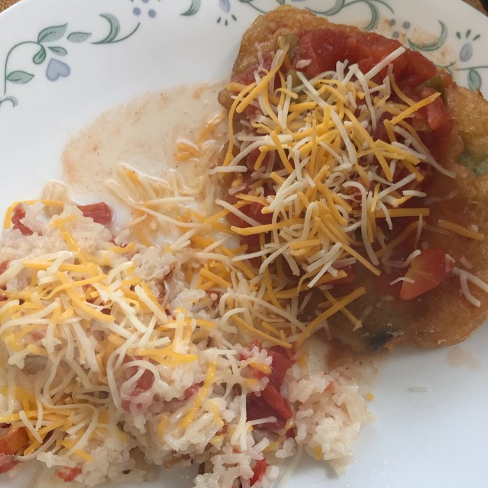 Authentic mexican chili rellenos