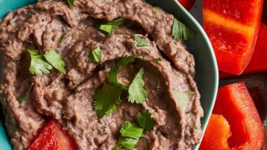 Easy black bean dip