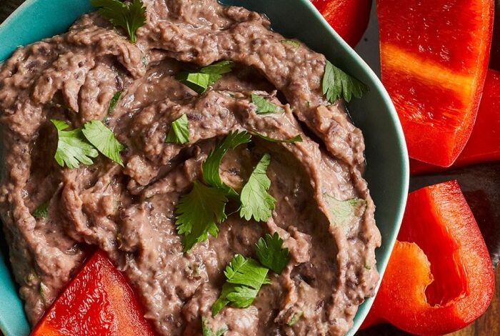 Easy black bean dip