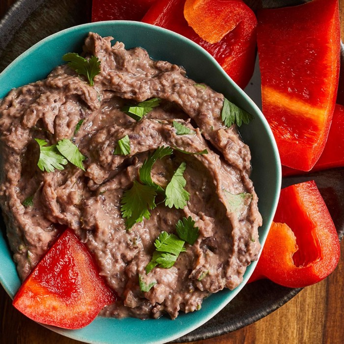 Easy black bean dip