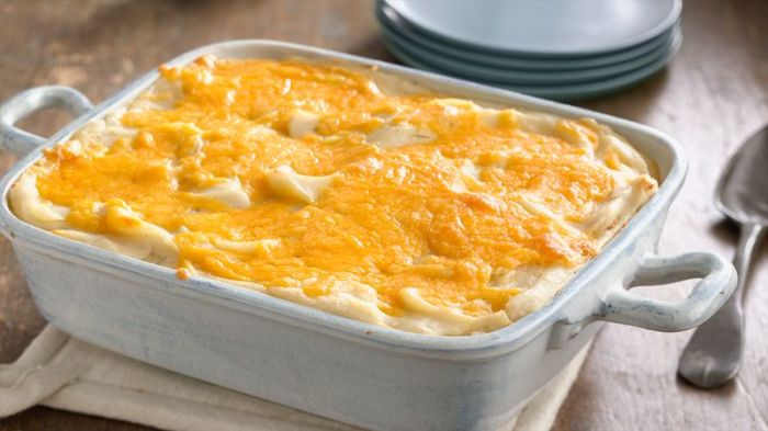 Easy mashed potato casserole