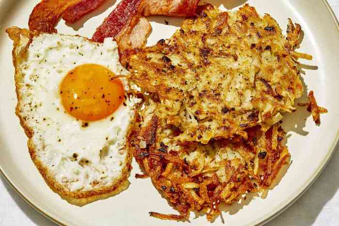 Emilys famous hash browns