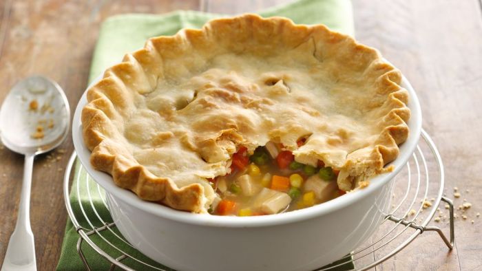 Easy chicken pot pie