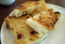 Pan fried daikon cake