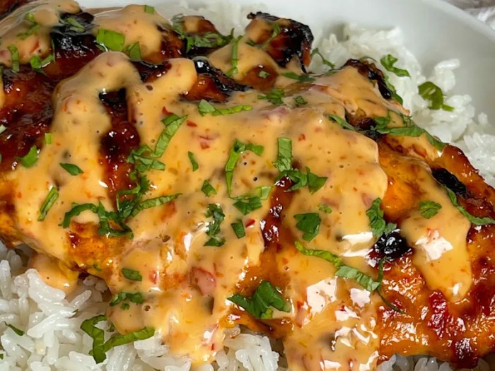 Air fryer bang bang chicken