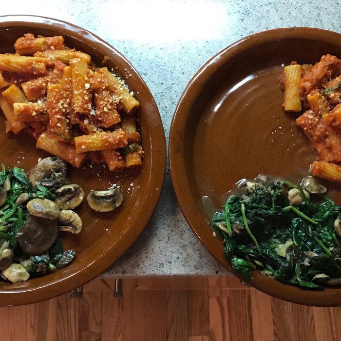 Rigatoni sausage parmesan rattray diana