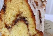 Cinnamon swirl bundt coffee cake