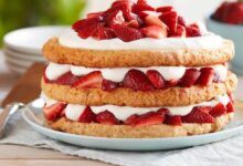 Chef johns classic strawberry shortcake