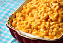 Homemade mac and cheese