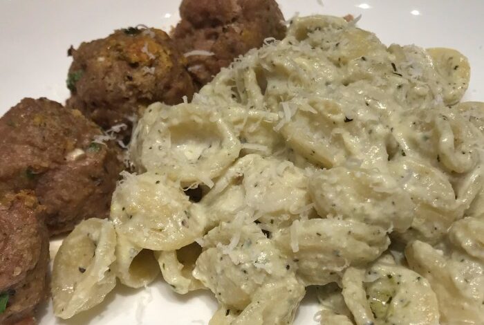 Creamy ricotta pasta sauce