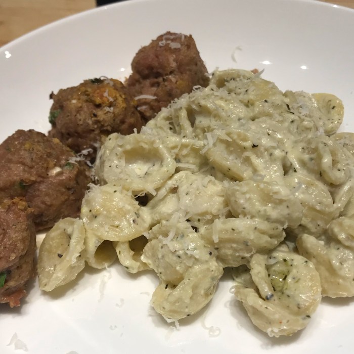 Creamy ricotta pasta sauce