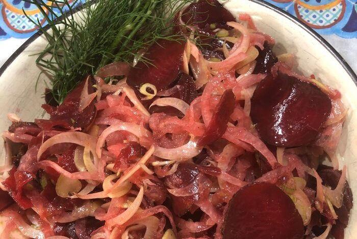 Fantastically easy fennel salad