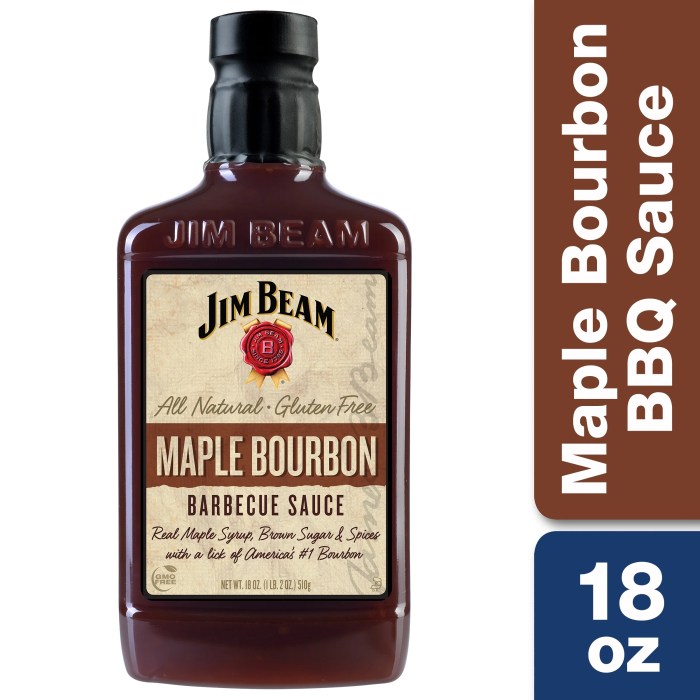 Maple whiskey bbq sauce