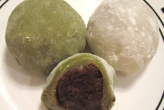 Karioka sweet rice balls