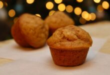 Delicious sweet potato muffins