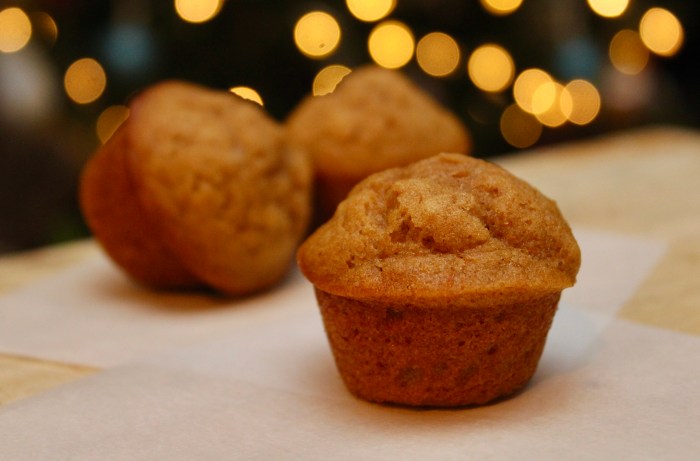 Delicious sweet potato muffins