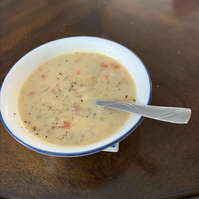 Instant pot seafood chowder