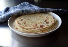 Norwegian potato flatbread lefse