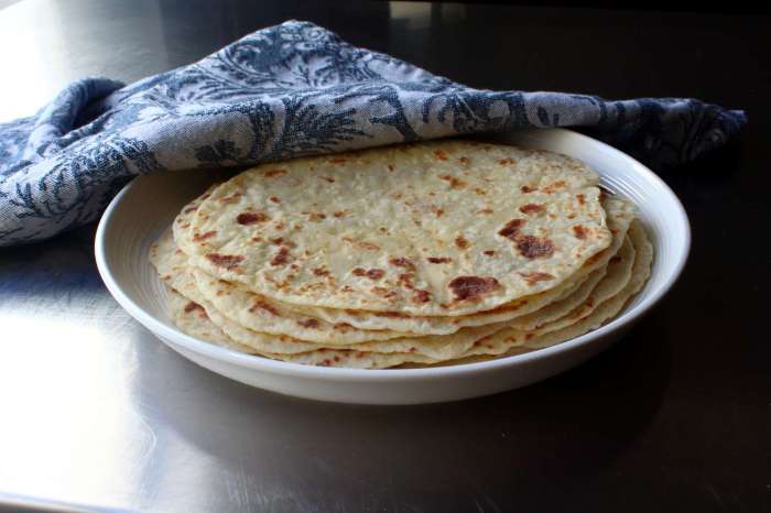 Norwegian potato flatbread lefse