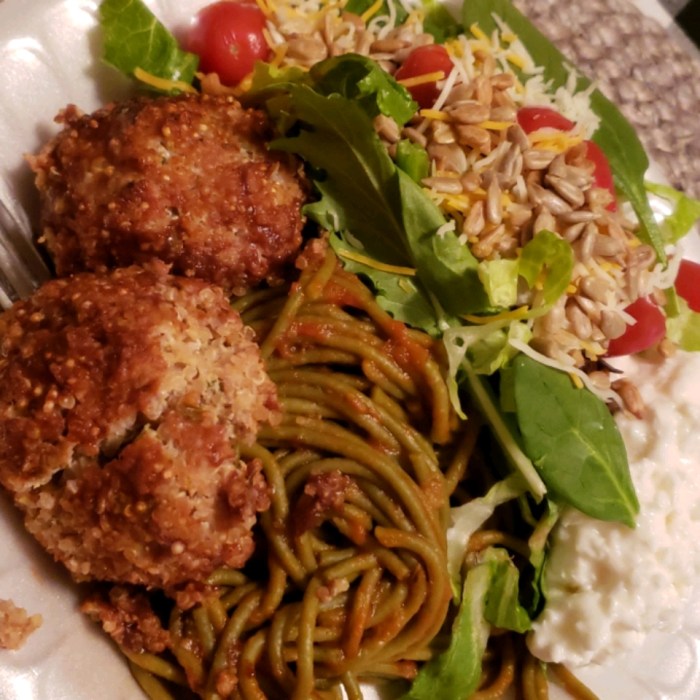 Turkey and quinoa meatballs