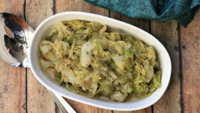 Perfect cabbage with dill